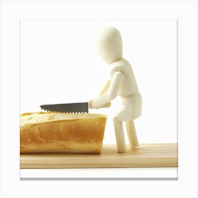 Bread Slicer Canvas Print