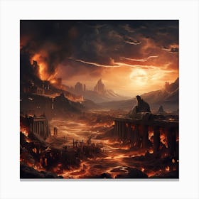 Apokalyps 7 Canvas Print