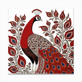 Peacock 6 Canvas Print