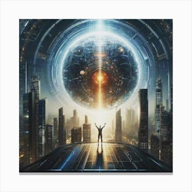 Green Screen 9 Canvas Print