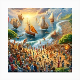 Christian Holiday Canvas Print