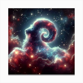 Aries Nebula #1 Canvas Print