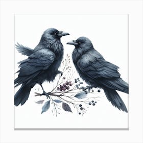 Ravens 1 Canvas Print