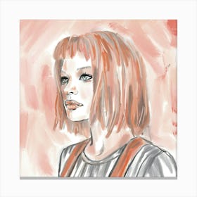 Milla Jovovich, The Fifth Element Canvas Print