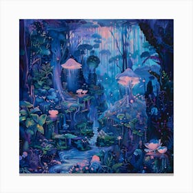 Fairytale Forest, Impressionism and Realism 1 Canvas Print