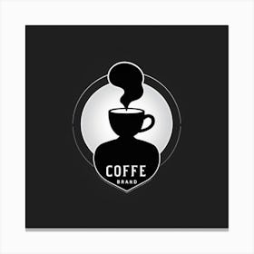 Coffee Shop Logo Lienzo