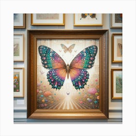 Beautiful Butterfly Art 6 Canvas Print