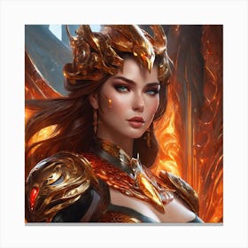 Elven Beauty 2 Canvas Print