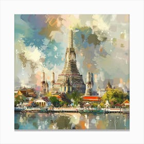 Thailand Painting Canvas Print