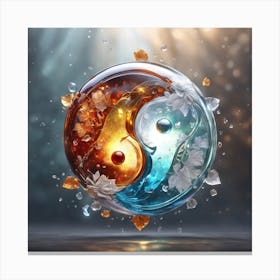 Yin Yang 5 Canvas Print