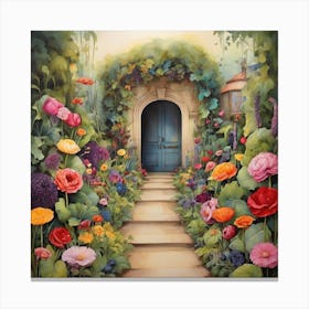 Garden Path 9 Canvas Print