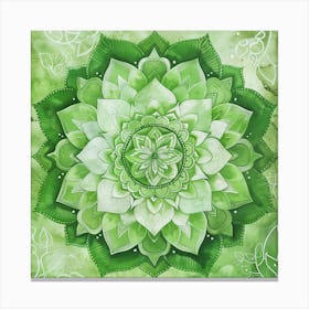 Heart Chakra (Anahata) 3 Canvas Print