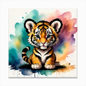 Tiger Cub 1 Canvas Print