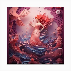 Mermaid 4 Canvas Print