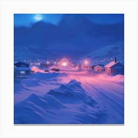 Evening In The Far North II Canvas Print