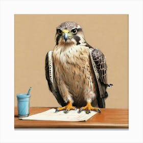 Hawk! Canvas Print