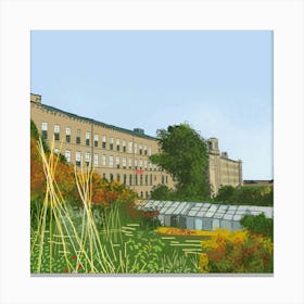 Salts Mill Canvas Print