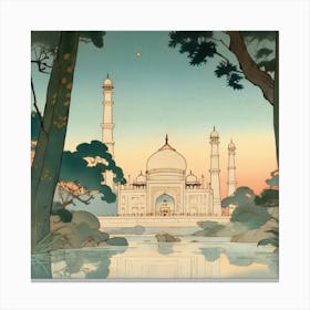 Taj Mahal 7 Canvas Print