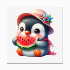 Cute Penguin Canvas Print