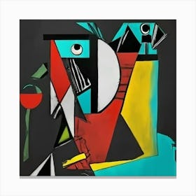 Cubist Painting Canvas Print