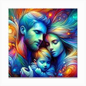 Family Painting Canvas Print