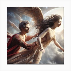 Angels And Demons 3 Canvas Print