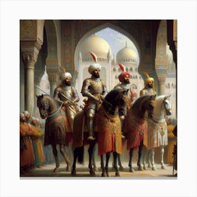 Sultan'S Army Canvas Print