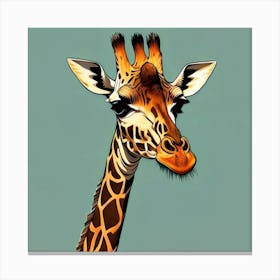 Giraffe Canvas Art Canvas Print