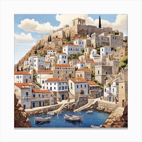 Aegina Canvas Print