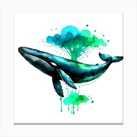 Humpback Whale 4 Canvas Print