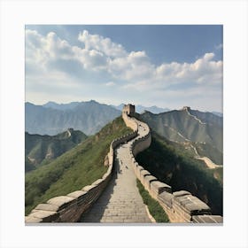 Great Wall Of China Canvas Print