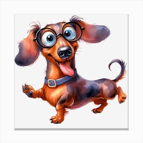 Dachshund 53 Lienzo