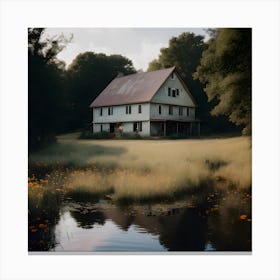 House In The Woods 4 Canvas Print