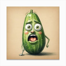 Pickle 10 Canvas Print