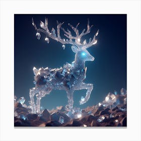 Reindeer Canvas Print