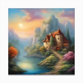 Serene Landscape Canvas Print