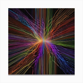 Fractal Burst 4 Canvas Print