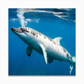 Dolphin - Dolphin Stock Videos & Royalty-Free Footage Canvas Print