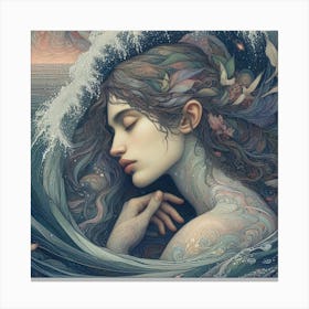 Mermaid 13 Canvas Print