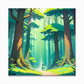 Forest Path 7 Canvas Print