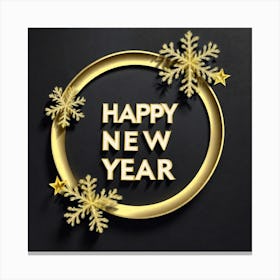 Happy New Year 22 Canvas Print