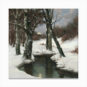 Winter 4 2 Canvas Print