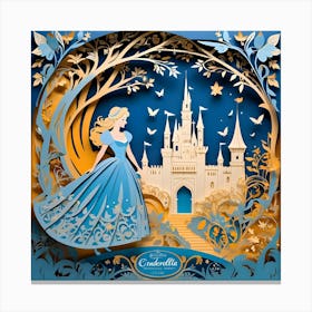 Tale of Cinderella Canvas Print