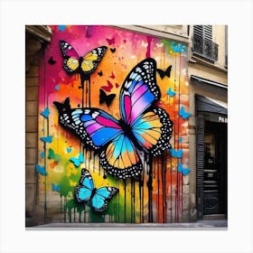 Colorful Butterflies 63 Canvas Print