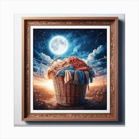 Slaundry Basket 8 Canvas Print