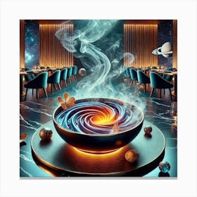 Event Horizon Soup Canvas Print