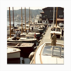 The Old Marina ~Reality Reimagined 7 Canvas Print