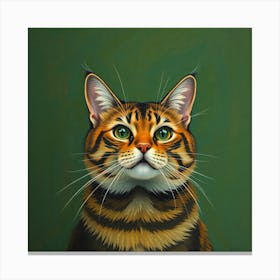 Bengal Cat Canvas Print