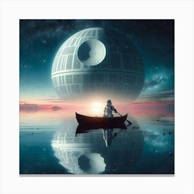 Death Star 1 Canvas Print