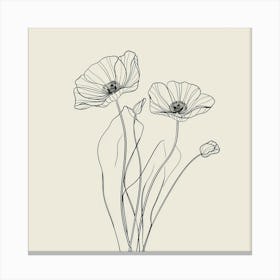 Poppies 30 Canvas Print